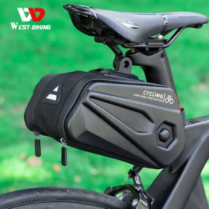 WEST BIKING Bicycle Saddle Bag Waterproof MTB Road Bike Cycling Seat Tail Bag - Picture 1 of 117
