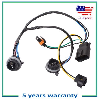 Arnés de cableado de enchufe de faros delanteros izquierdo/derecho para Chevrolet Silverado 08-14 Foto 1 de 4