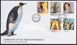 NEW ZEALAND ROSS DEPENDENCY 2004 Penguins FDC..............................B3912 - Picture 1 of 1