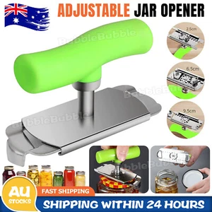 Adjustable Stainless Steel Twist off Jar Opener For Seniors with Arthritis AU - Picture 1 of 11
