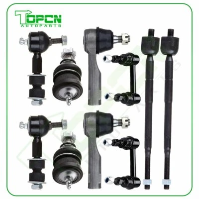 10x For 98-01 Nissan Altima Suspension Front Ball Joints Tie Rods Rear Sway Bars Foto 1 de 4