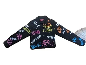 Platinum Plush Jean Jacket Size Medium Girls "Life After Hip Hop" ⏺️ 🎶 - Picture 1 of 8