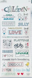 The Paper Studio~Stickabilities CHILDREN themed stickers~BN~ Quick Ship! - Picture 1 of 1