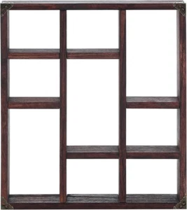 Stylish And Attractive Space Saving Multi-Compartment Wall Shelf Storage Unit - Picture 1 of 6