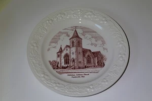 Bethlehem Lutheran Church, Pemberville, Ohio 9 3/4" Commemorative Plate - Picture 1 of 5