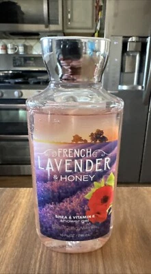 Gel de ducha Bath & Body Works lavanda francesa y miel 10 fl oz / 295 ml Foto 1 de 3