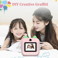 Instant Print Camera For Kids,2.4 Inch Screen Kids Camera For Pink Camera Kits