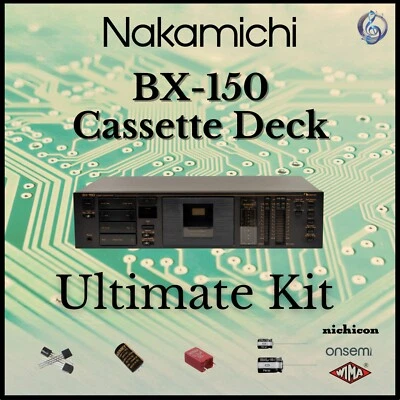 中道BX-150盒式磁带卡座终极升级套件正品零件修复 — 第 1/3 张图片