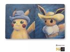 Pokémon Center x Van Gogh Museum Collection Pikachu & Eevee Portait Playmat