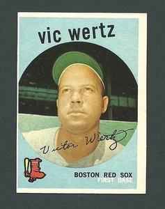 Vic Wertz Boston Red Sox 1959 Topps Card #500 - Picture 1 of 1