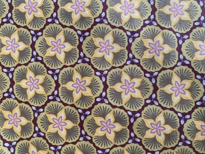 Robert Kaufman Amanda Murphy Fabric Ambrosia 7/8 Yard (35”) Green Floral - Image 1 of 3