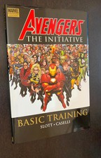 AVENGERS INITIATIVE Volume 1 Hardcover (2007 Marvel) -- OOP HC -- READ