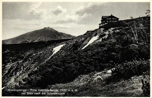 Schlesien, Riesengebirge, Prinz Heinrich-Baude, ca. 40er Jahre - Picture 1 of 2
