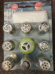 Juego de 14 puntas de glaseado ruso - Imagen 1 de 3