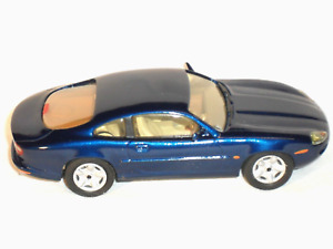1:43 Milestone/Gems & Cobwebs white metal model car: 1996 JAGUAR XK8 Coupe Blue