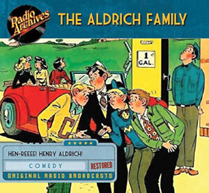 The Aldrich Family (MP3 CD livre audio) émission de comédie radio classique des années 1950 1952 1953