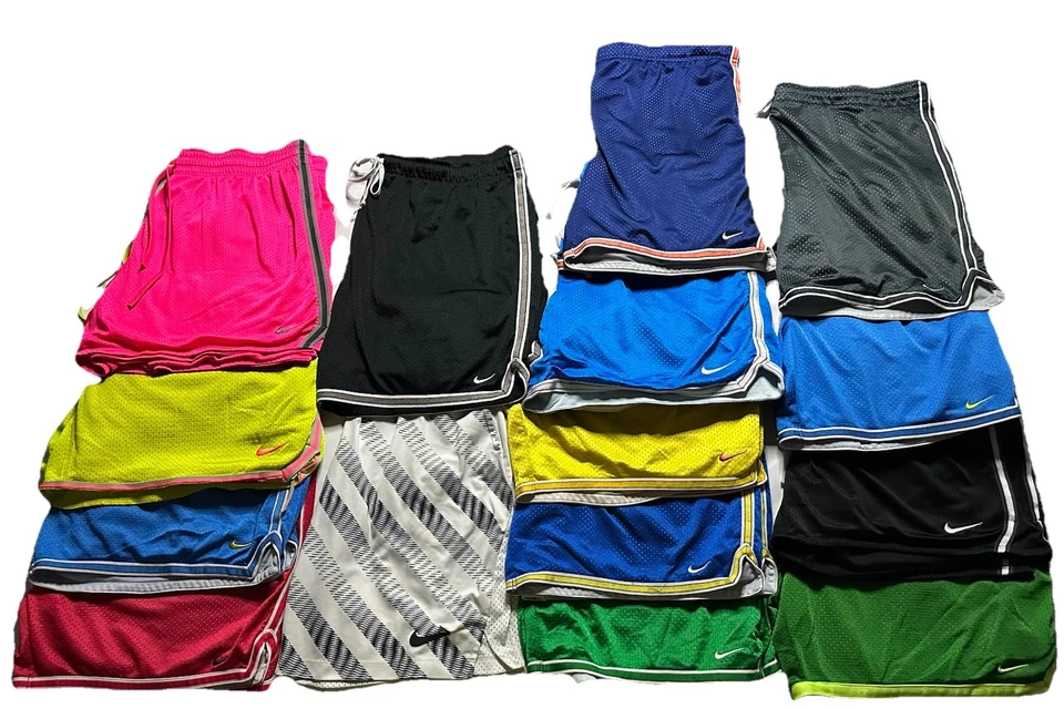 Nike Dri Fit Lot of 15 Assorted Athletic Womens Mesh Sports Shorts Sz XL - Image 1 of 4