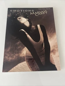 Mariah Carey - Emotions - Songbook Piano Vocal Guitar Unused Condition - Picture 1 of 7