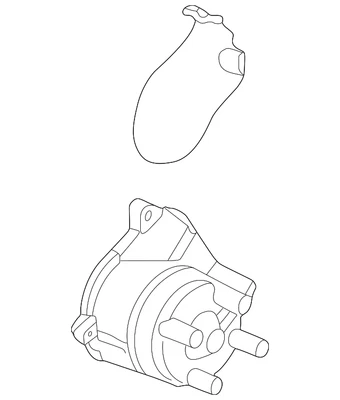 Honda 1994-2000 genuino - Conjunto de tapa 30102-P2M-A01 Foto 1 de 3