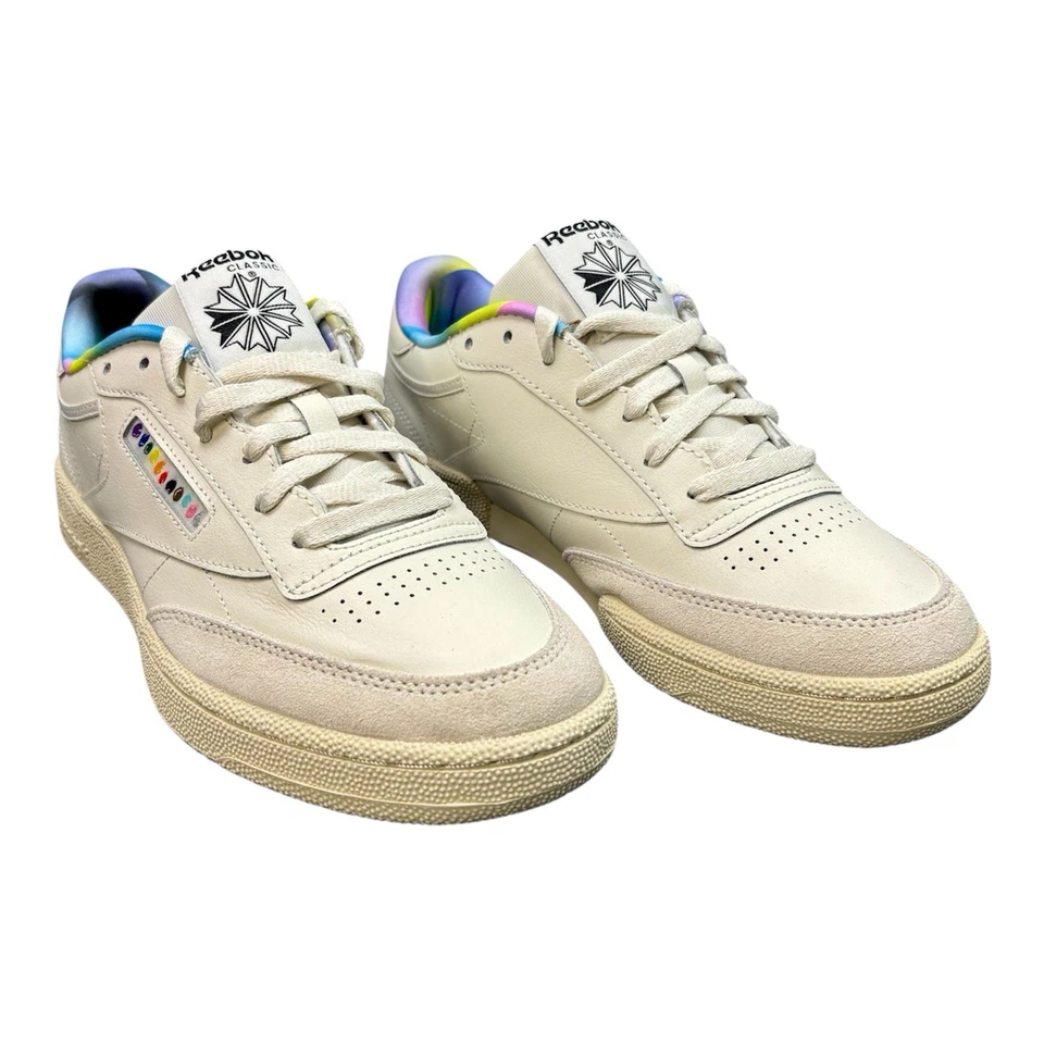 Zapatillas Tenis Reebok Club C 85 Chalk Seclte Mujer’s 9 (Hombre’s 8) Clásicas Nuevas Retro Foto 1 de 4