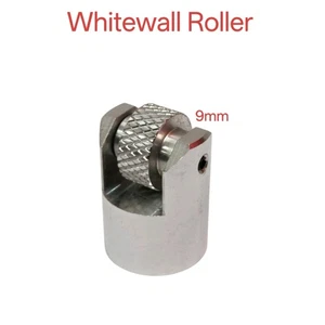 Tyre Whitewall Machine Redwall Paint Roller Applicator 9mm + Paint Bottle New - Picture 1 of 1