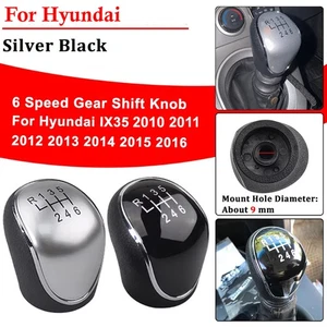 6 Gang Auto Schaltknauf Schalthebel passend für Hyundai iX35 2010-2016 - Bild 1 von 17