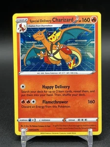 Special Delivery Charizard SWSH075 SWSH: Sword & Shield Promo Cards Holo NM - Picture 1 of 2