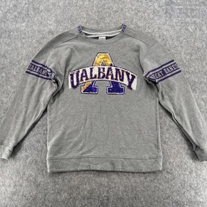 Victorias Secret Pink University Albany Bling Collegiate Scoop Neck XS Gray - Picture 1 of 14