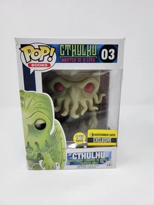 Funko Pop Books Cthulhu Master of R'Lyeh #03 Esclusiva Glow in the Dark - Foto 1 di 8
