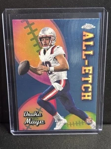 2024 Topps Chrome - All-Etch Drake Maye #CAE-DM (RC) - Bild 1 von 2
