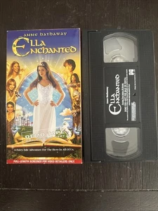 Ella Enchanted VHS Demo Tape 2004 Rare  - Imagen 1 de 3