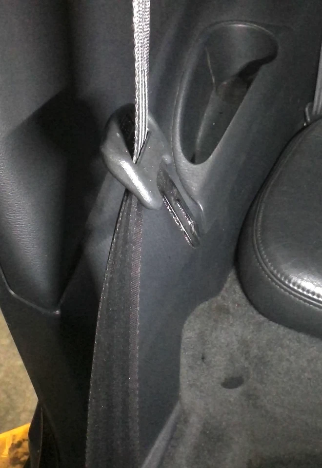 Honda Accord 2000-02 derecho OE cinturón de seguridad delantero retractor gris oscuro canastilla Foto 1 de 1