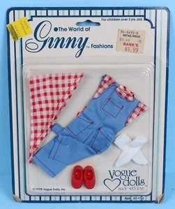 Vintage "Il mondo di Ginny" 1978 Vogue bambola vestito moda #30-1722 - Foto 1 di 2