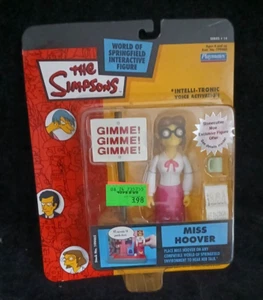 Playmates The Simpsons Interactive Figure Miss Hoover 2003 Series 14 NIB - Picture 1 of 2