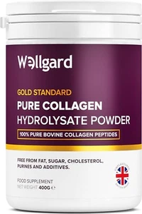 Collagen Powder, Gold Standard Bovine Collagen Peptides Powder by Wellgard - Hig
