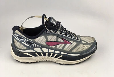 Brooks Dyad 8 Women's Running Athletic Sneakers Sz 6 B EUR 36.5/ White/ Navy/  - Image 1 of 4