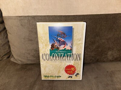 Sid Meier’s Civilization: Colonization - Japanese Big Box Edition PC CD - Image 1 of 4