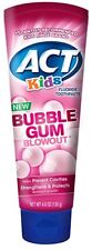 ACT Kids Bubblegum Blowout Toothpaste 4.6 oz (6 Pack)