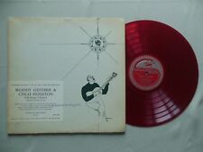 STINSON Red Vinyl: WOODY GUTHRIE & CISCO HOUSTON: Folk Songs Vol. 1 SLP 44 Mono