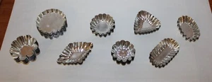Metal Mold Forms Pastry Cookie Mixed Shapes & Sizes Lot Of 54 - Picture 1 of 7