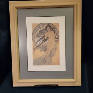 Alphonse Mucha The Arts- Poetry, Music & Painting Prints  