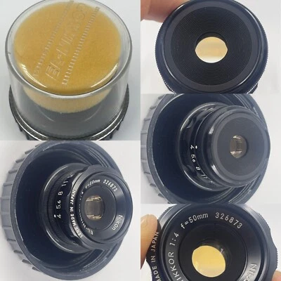 Lente de ampliación Nikon 1:4 F=50 mm EL-Nikkor 326873 con estuche Foto 1 de 4