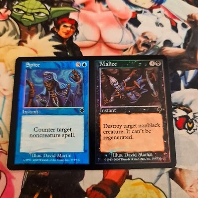 Spite / Malice 🇬🇧 Foil Nm Magic the Gathering Mtg Invasion 2000 OG - Bild 1 von 4