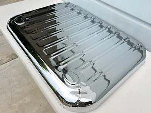 1961-1964 CHEVY IMPALA TRUNK WELL COVER TRUNK FLOOR (CHROME) lowrider hydraulics - Foto 1 di 5