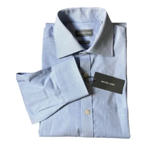 MICHAEL KORS Herren Langarm Hemd Regular Fit Größe 15 34-35 - Bild 1 von 1