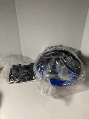 Rueda de carreras Saitek RX400 Double Shock 2 + pedales nueva en paquete Foto 1 de 4