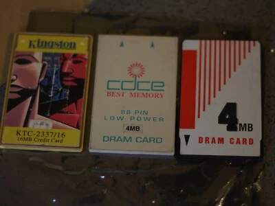 job lot of DRAM card for HP C3939A 4 +4 MB 16 MB Kingston UNTESTED - Image 1 of 3