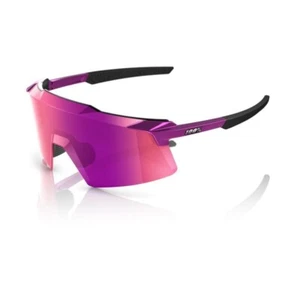 100% Aerocraft Sunglasses, Gloss Purple Chrome frame - Purple Multilayer Mirror - Picture 1 of 1