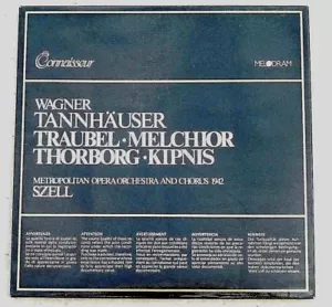 LP Album WAGNER Tannhäuser- Metropolitan Opera New York Jahr 1942 - Bild 1 von 4