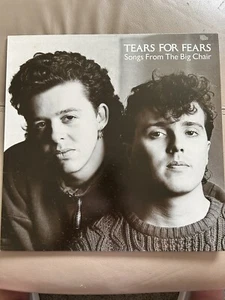 Tears for Fears Songs from the Big Chair 1st UK Vinyl LP PROMOTIONAL COPY PROMO - Picture 1 of 4